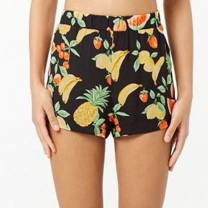 Flowy Fruit Shorts